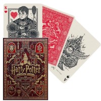 Harry Potter Gryffindor Raudonos Theory11 žaidimo kortos